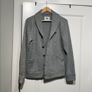 Grey Old Navy cardigan